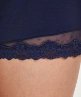 Hunkemöller Dames Nachtmode Korte pyjama set  - Blauw - maat S