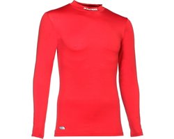 Patrick Skin Shirt Opstaande Kraag Kinderen - Rood | Maat: 7/8