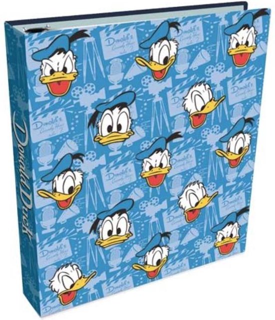 Donald Duck ringband 23 rings blauw