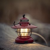 Barebones Mini Edison Lantern Red - 2Aa Usb - Tafellampen elektrisch - Red