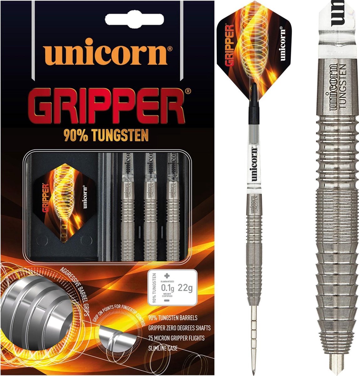 Unicorn Gripper 6 90% - Dartpijlen - 20 Gram