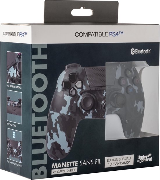 Under Control Bluetooth Controller - Geschikt voor PS4 - Urban Camo - Under Control