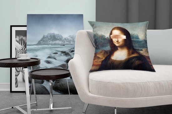 Coussins - Mona Lisa - Leonardo de Vinci - Art - 50x50 cm