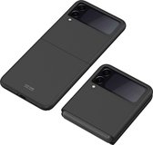 Samsung Galaxy Z Flip 3 5G Hoesje - Mobigear - 360 Serie - Hard Kunststof Backcover - Zwart - Hoesje Geschikt Voor Samsung Galaxy Z Flip 3 5G