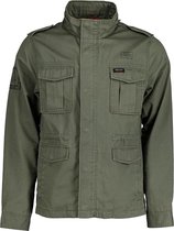 DEELUXE Katoenen militair jack LANDSCAPE Khaki