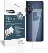 dipos I 2x Pantserfolie helder compatibel met Motorola Edge Rückseite Beschermfolie 9H screen-protector