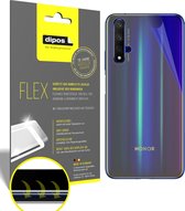 dipos I 3x Beschermfolie 100% compatibel met Huawei Nova 5T Rückseite Folie I 3D Full Cover screen-protector