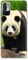 Bumper Hoesje Xiaomi Redmi Note 10 5G Smartphone hoesje Panda