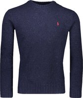 Polo Ralph Lauren  Trui Blauw Normaal - Maat L - Heren - Herfst/Winter Collectie - Wol;Viscose;Polyamide