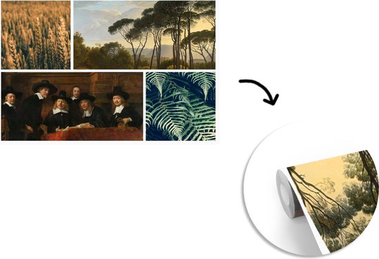 Papier Peint - Collage de Papier peint photo - Rembrandt - Plantes - Largeur 360 cm x Hauteur 240 cm