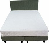 Bedworld Boxspring 180x220 - Medium - Seudine - Olijfgroen (ONC37)