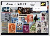 Dutch royalty - Typisch Nederlands postzegel pakket & souvenir. Collectie van 50 verschillende postzegels van het Nederlandse koningshuis – kan als ansichtkaart in een A6 envelop -