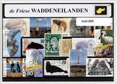 De Friese Waddeneilanden - Typisch Nederlands postzegel pakket & souvenir. Collectie van verschillende postzegels van Friese Waddeneilanden - kan als ansichtkaart in een A6 envelop