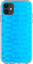 Smartphonebooster Telefoonhoesje - Back Cover - Geschikt Voor Apple IPhone 11 - Blue En Blue