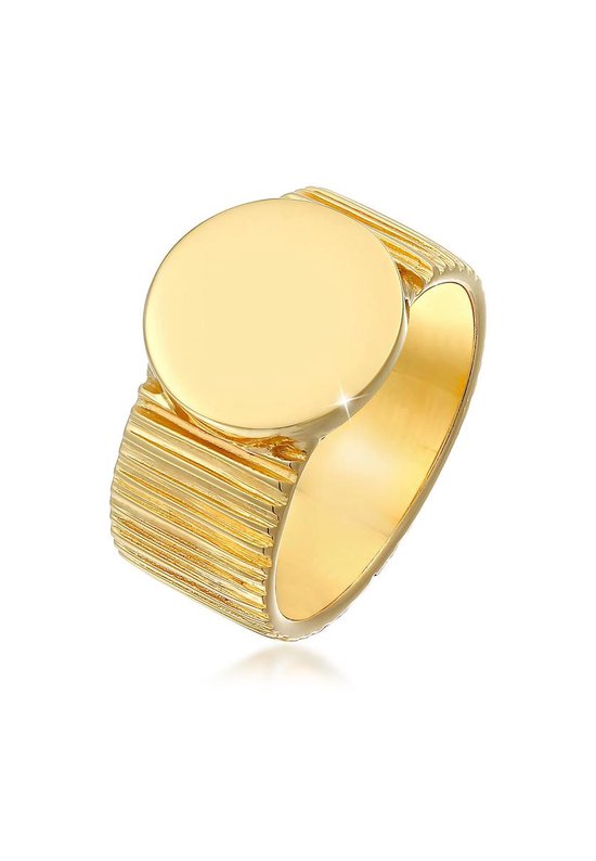 Elli PREMIUM Dames Ring - maat 52 - Goud