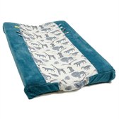 Snoozebaby Aankleedkussenhoes Storm Blue - 45x70 cm