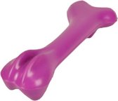 Flamingo Rubber Bone Nr5 22 Cm - Paars