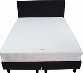 Bedworld Boxspring 120x210 - Stevig - Seudine - Zwart (ONC100)