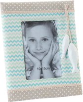 Fotolijsten DKD Home Decor Polyester Hout Mediterrane (10 x 15 x 15 cm)