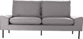 Sofa DKD Home Decor Grijs Polyester Metaal (200 x 84 x 84 cm)