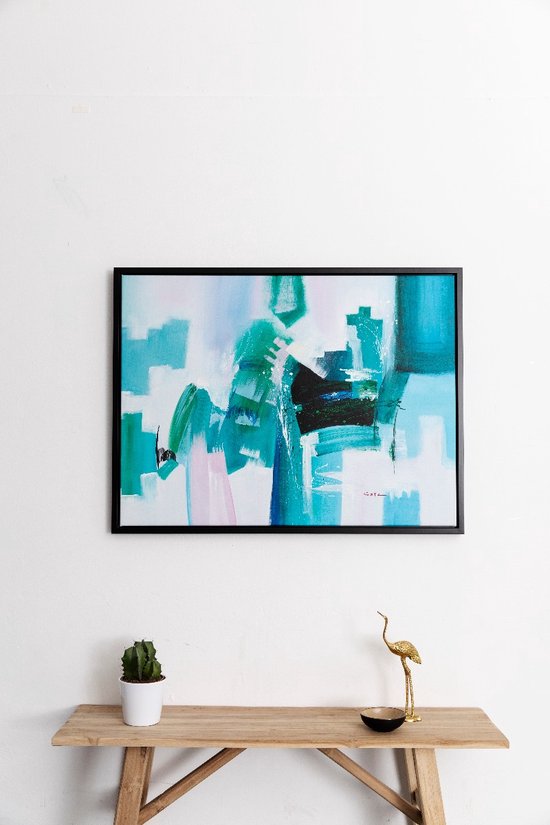 Cadre de cuisson moderne 70x90 cm noir - Sarah