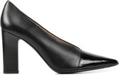 Peter Kaiser Pumps / Stiletto Dames / Damesschoenen - Leer    - Blokhak hoogte 8 cm - 75809 - Zwart - Maat 38.5