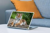 Autocollant pour ordinateur portable - 11,6 pouces - Tigre - Nature - Pierres - 30x21cm - Autocollants pour ordinateur portable - Peau pour ordinateur portable - Couverture