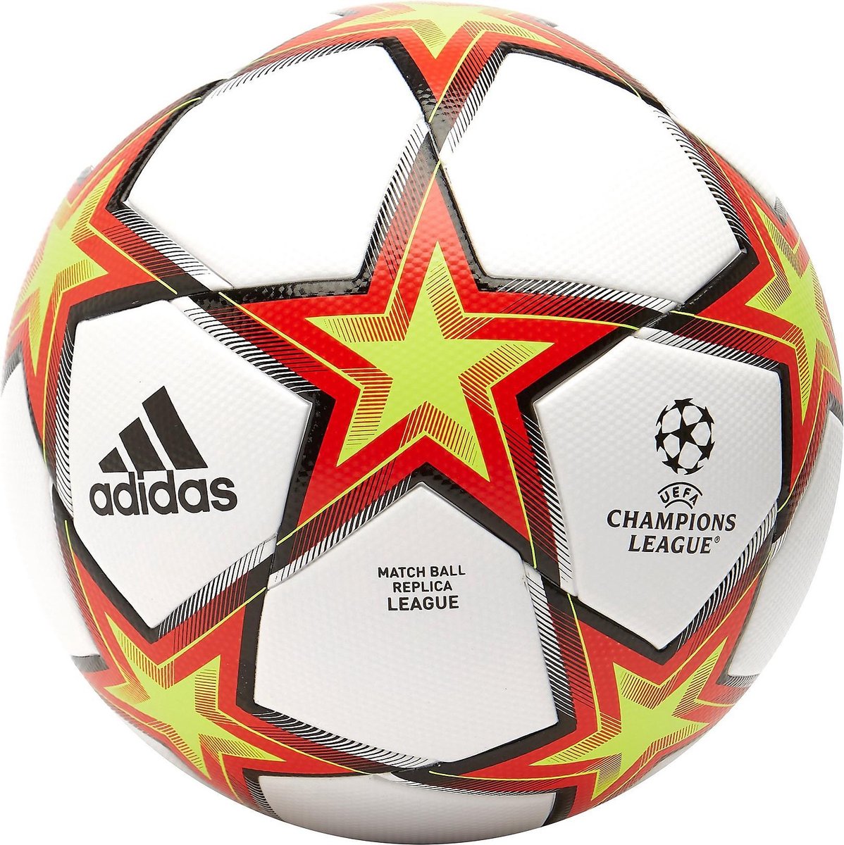 Adidas Uefa Champions League Voetbal Wit/Rood - Maat 5 | bol.com