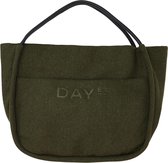 Day Et Woolen Mega Shopper dark olive