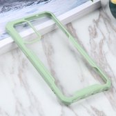 Voor OPPO Reno5 4G/5G acryl + kleur TPU schokbestendig hoesje (avocado)