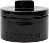 Riviera Maison Bewaarpot zwart - Batch No. 48 Storage Jar - Laag