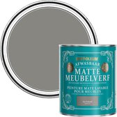 Rust-Oleum Donkergrijs Afwasbaar Matte Meubelverf - Antraciet 750ml
