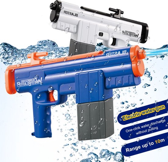 GT Automatische waterpistool blauw - elektrische watergun blaster speelgoed  op... | bol.com