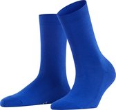 FALKE Family grondstofvriendelijk zacht zonder motief duurzaam ondoorzichtig mid-rise Duurzaam Katoen Blauw Dames sokken - Maat 35-38