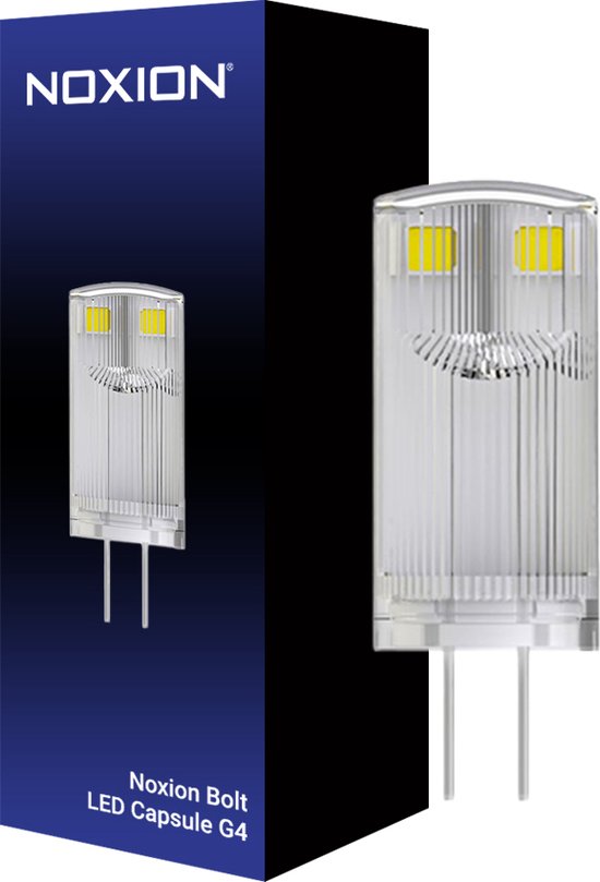 Noxion Bolt LED Capsule G4 0.9W 100lm - 830 Warm Wit | Vervangt 10W.