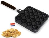 Levanda poffertjespan gietijzer – antiaanbak geschikt voor inductie elektrisch en gas