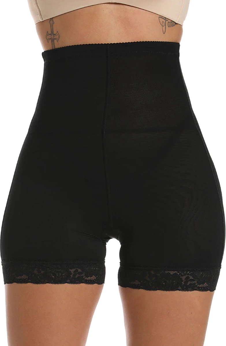 Shapewear Dames - Butt lifter - Slipje met vulling - Tummy control - Corrigerend Ondergoed Dames Buttlifter - Volle billen - Zwart- Maat 3 XL -XXXL - Topkwaliteit