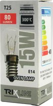 Trixline Ovenlamp Gloeilamp E14 - 15W - Warm Wit Licht - Dimbaar