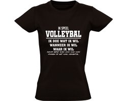 Volleybal grappig Dames T-shirt - shirt