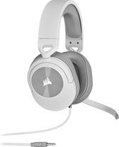 Bol.com Corsair HS55 Stereo Gaming Headset - 3.5mm Jack - Wit - PS5/PS4 Xbox Series X|S PC & Nintendo Switch aanbieding