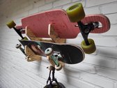 Afkorting domineren Uitgaan Skateboard / Longboard rek - Skateboard houder - Ophangen - Wandrek -  Muurbevesting... | bol.com