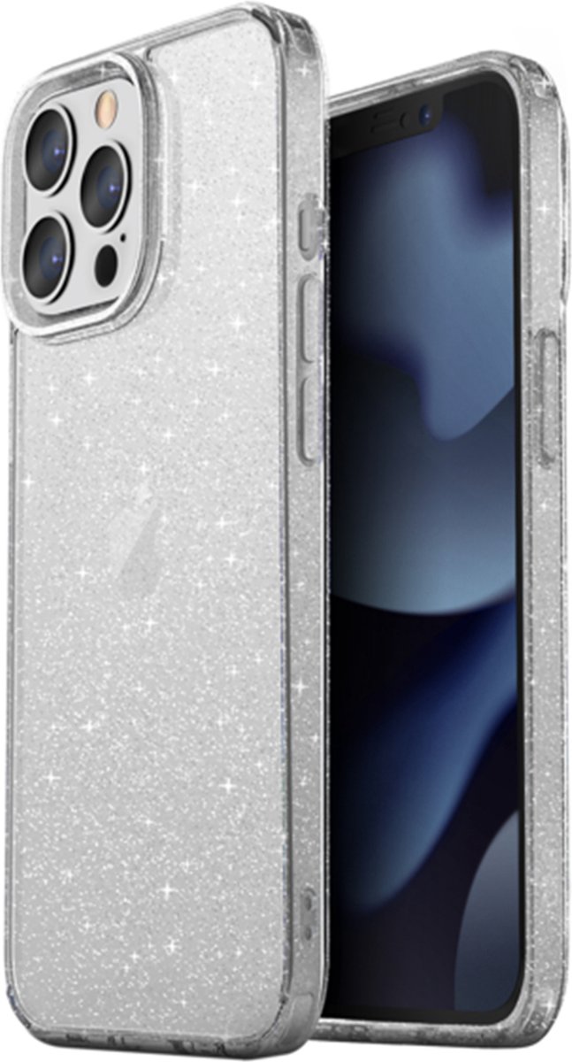 UNIQ - LifePro - Xtreme case iPhone - 14 - Plus - 6.7 - transparant/tinsel - lucent