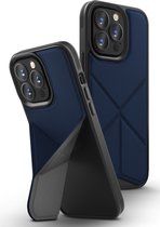 Uniq Hoesje Geschikt voor iPhone 14 Pro - Uniq Transforma Backcover MagSafe - blauw