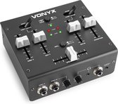 Vonyx VDJ2USB 3 canaux 20 - 20000 Hz Noir