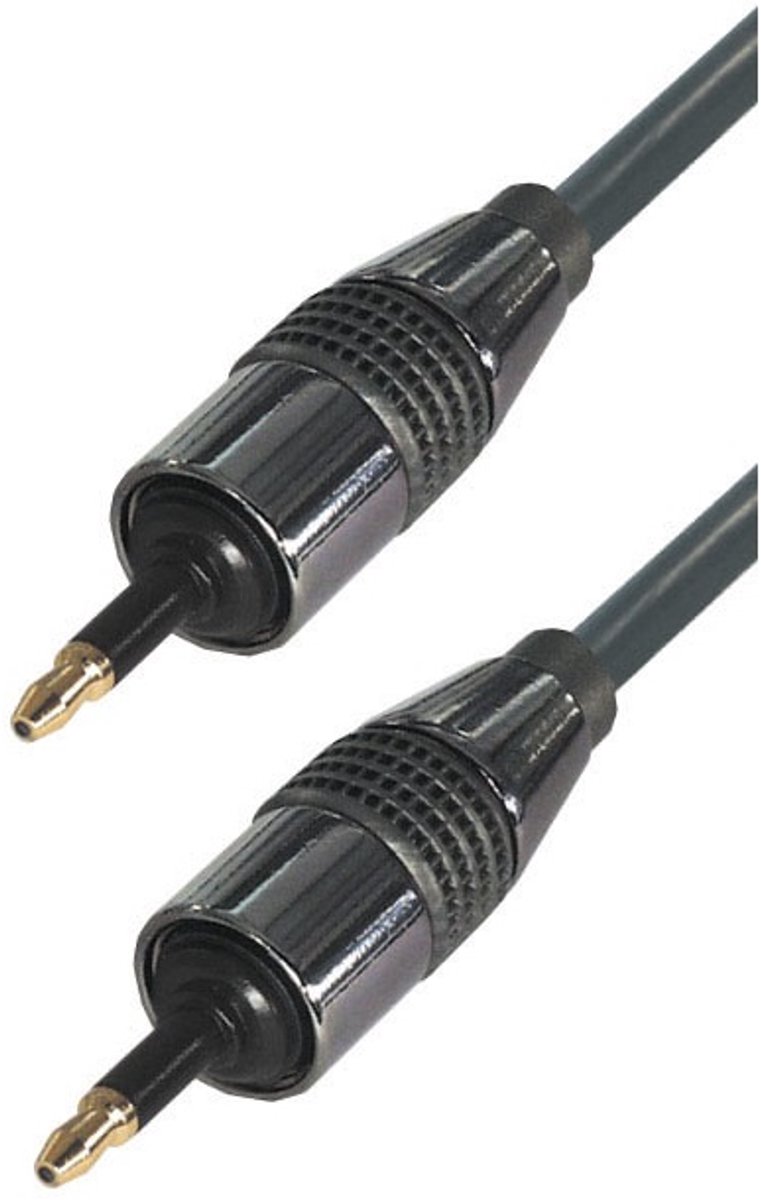 Digitale optische Mini Toslink - Mini Toslink audio kabel - 6mm - 1 meter