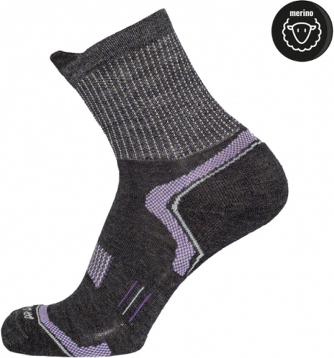 Apasox - Sportsokken - Trivor Hiking Sokken - Anthracite - 39-42