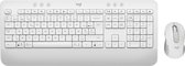 Logitech Signature MK650 Combo For Business toetsenbord Inclusief muis RF-draadloos + Bluetooth AZERTY Frans Wit