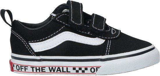 Vans TD Ward V Unisex Sneakers - Black/White - Maat 22 | bol.com