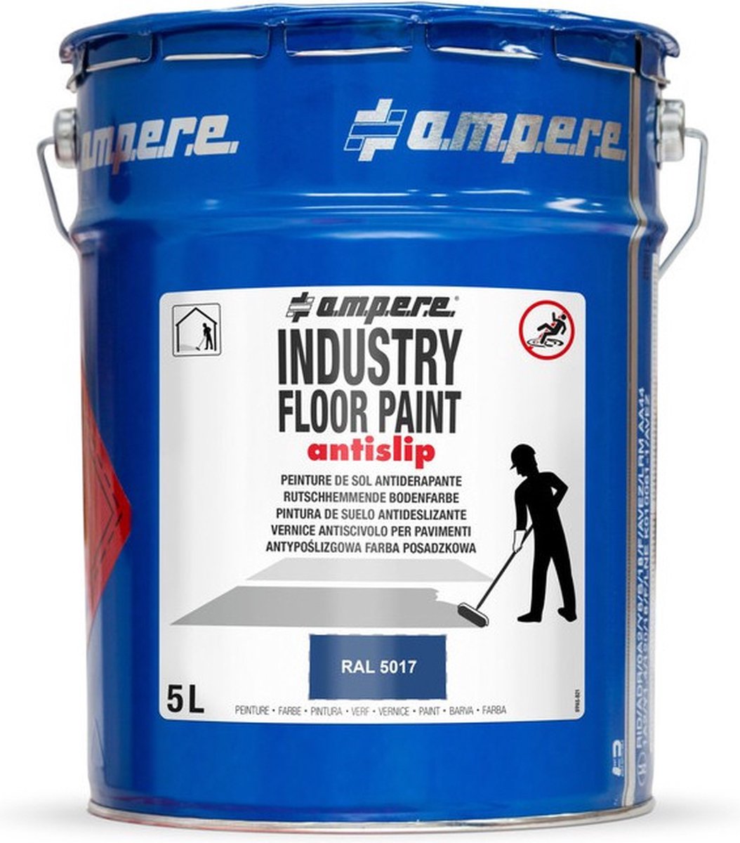 Ampere Industry Floor Paint antislip verf - 5 liter