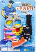 Politie speelgoed set - pistool met accessoires - verkleed rollenspel - plastic - voor kinderen
